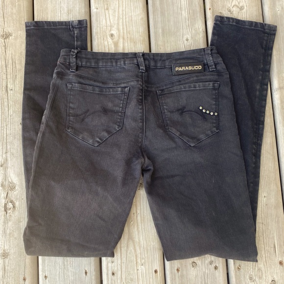 Parasuco women’s jeans size 30 waist Halle fit black - Picture 1 of 6
